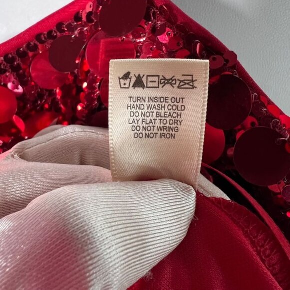 NWT THIRTY / THIRTY Bubble Sequined Sleeveless Spaghetti Blouse Size M - Picture 15 of 15